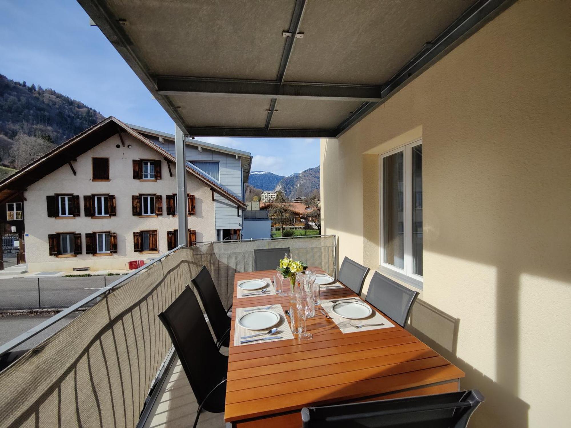 Hubel Apartment 14 Wilderswil Oda fotoğraf